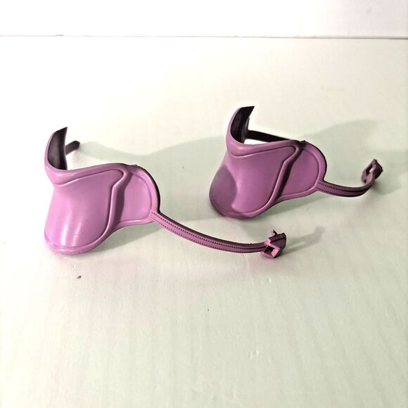 My Little Pony G1 Purple Horse Saddles Bundle of 2 80s Vintage Hasbro VTG - Picture 2 of 4